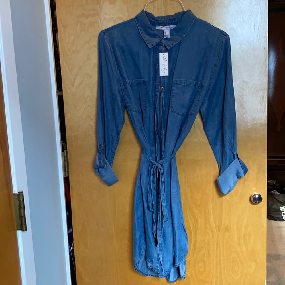 Light jean dress